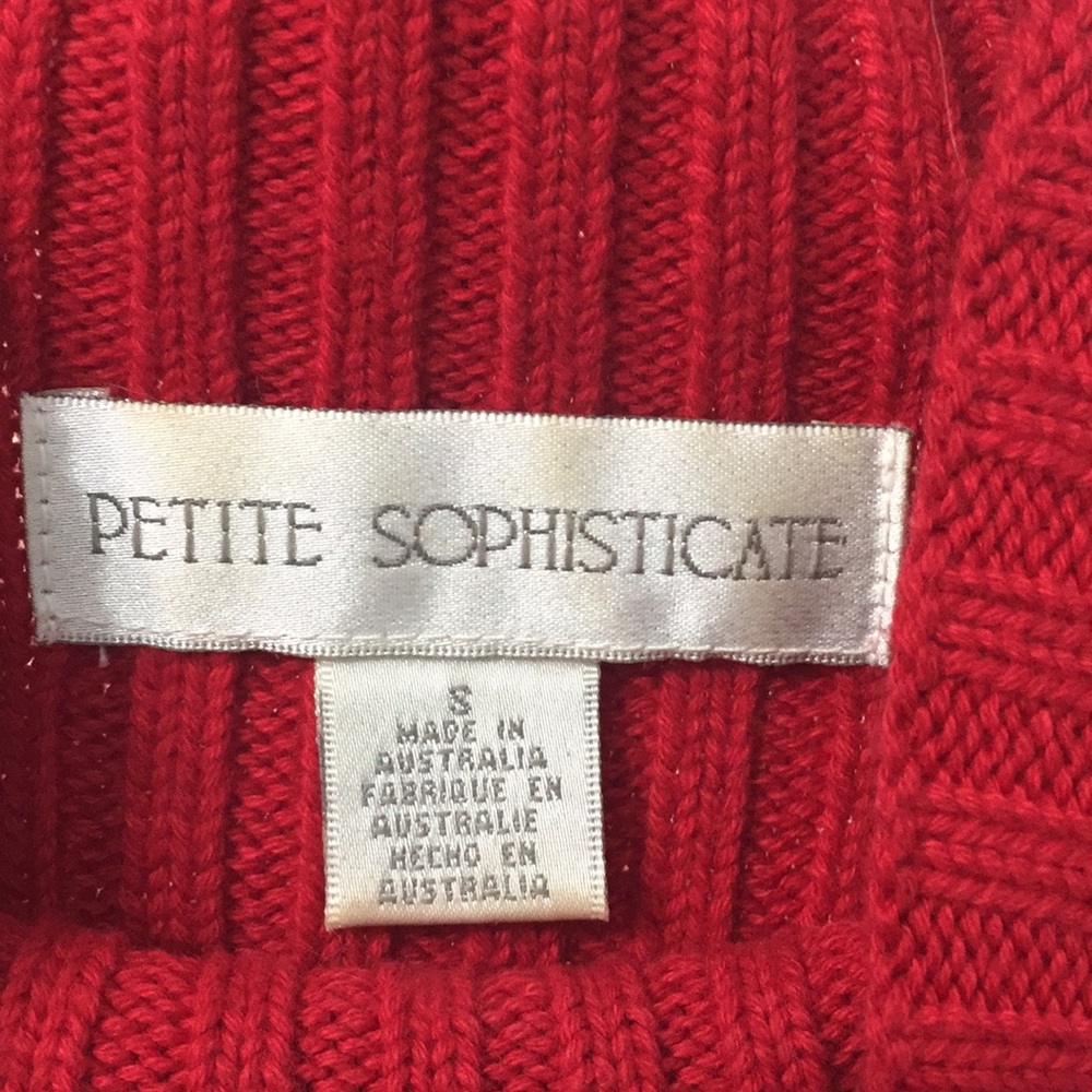 Petite Sophisticate Sleeveless Sweater - Picture 5 of 6